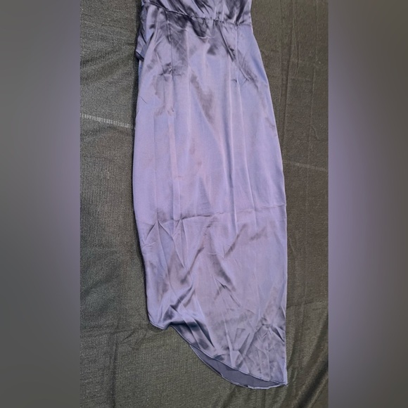 Lulu’s Law of Attraction Navy Blue One-Shoulder Asymmetrical Midi Dress - Picture 10 of 10